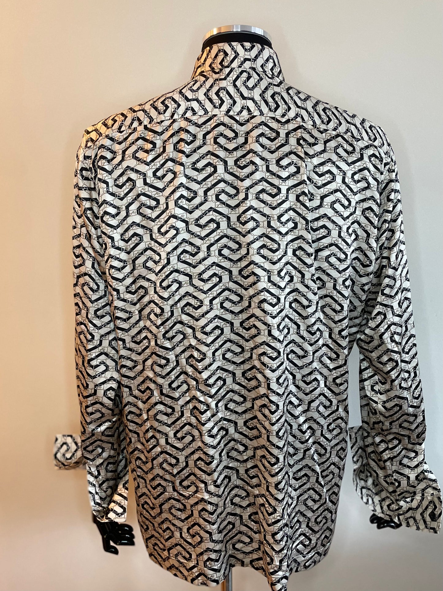 Hand Crafted Bespoke Silk Shirt.