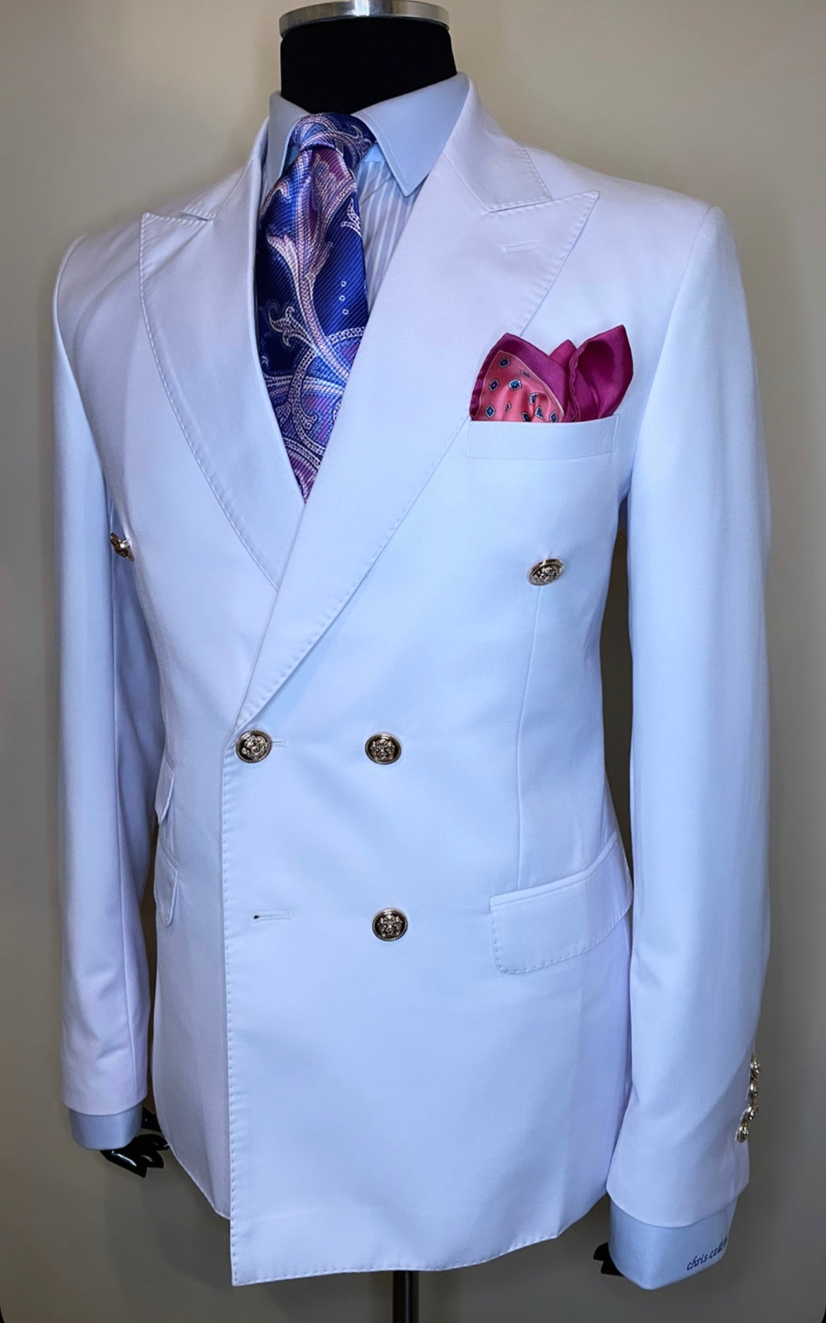 Cedron Collection Hand-Crafted Bespoke Suit.