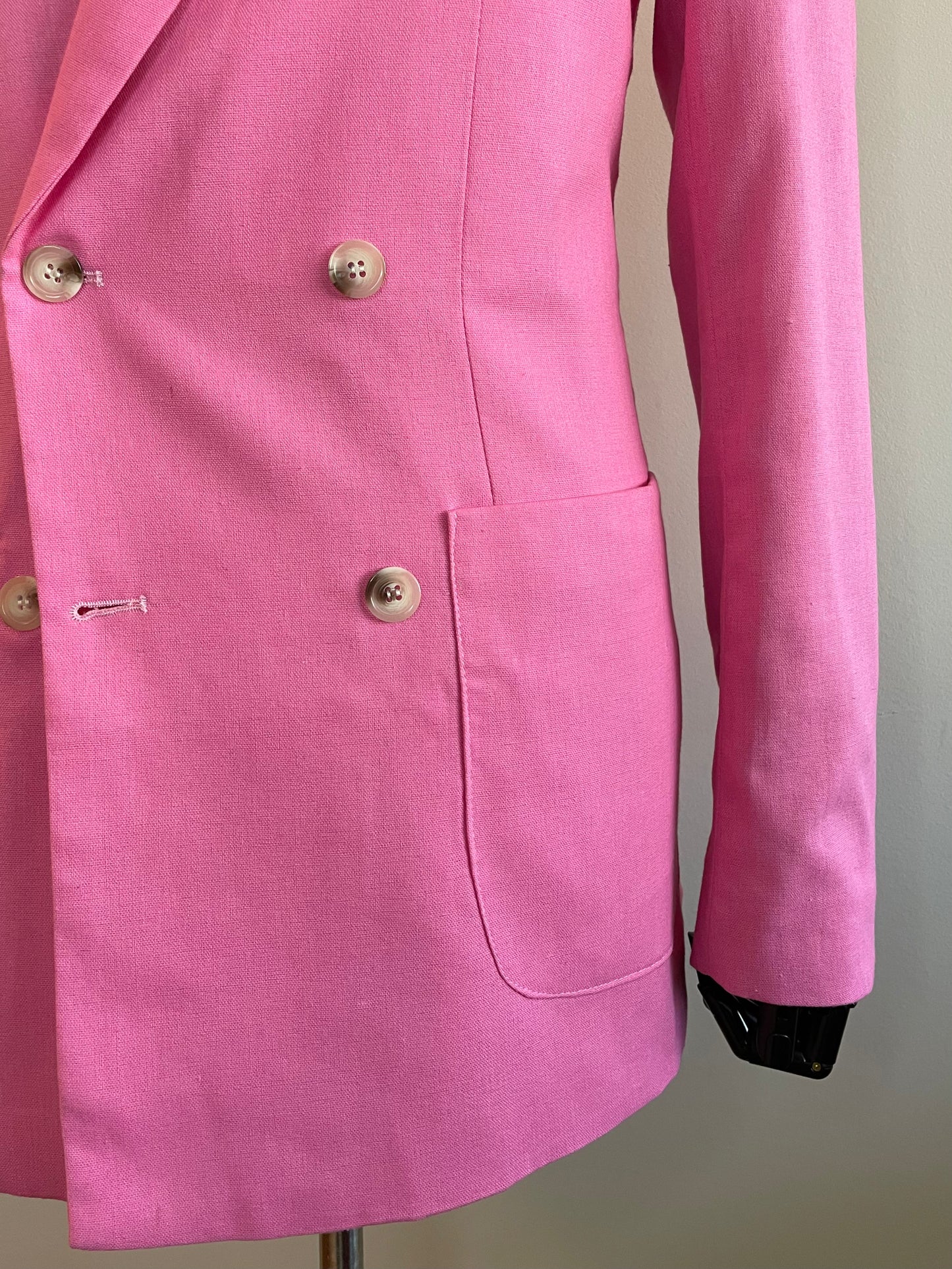 Cedron Collection Hand-Crafted Bespoke Linen Suit.