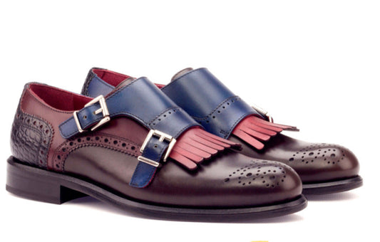 Kiltie Monk Strap