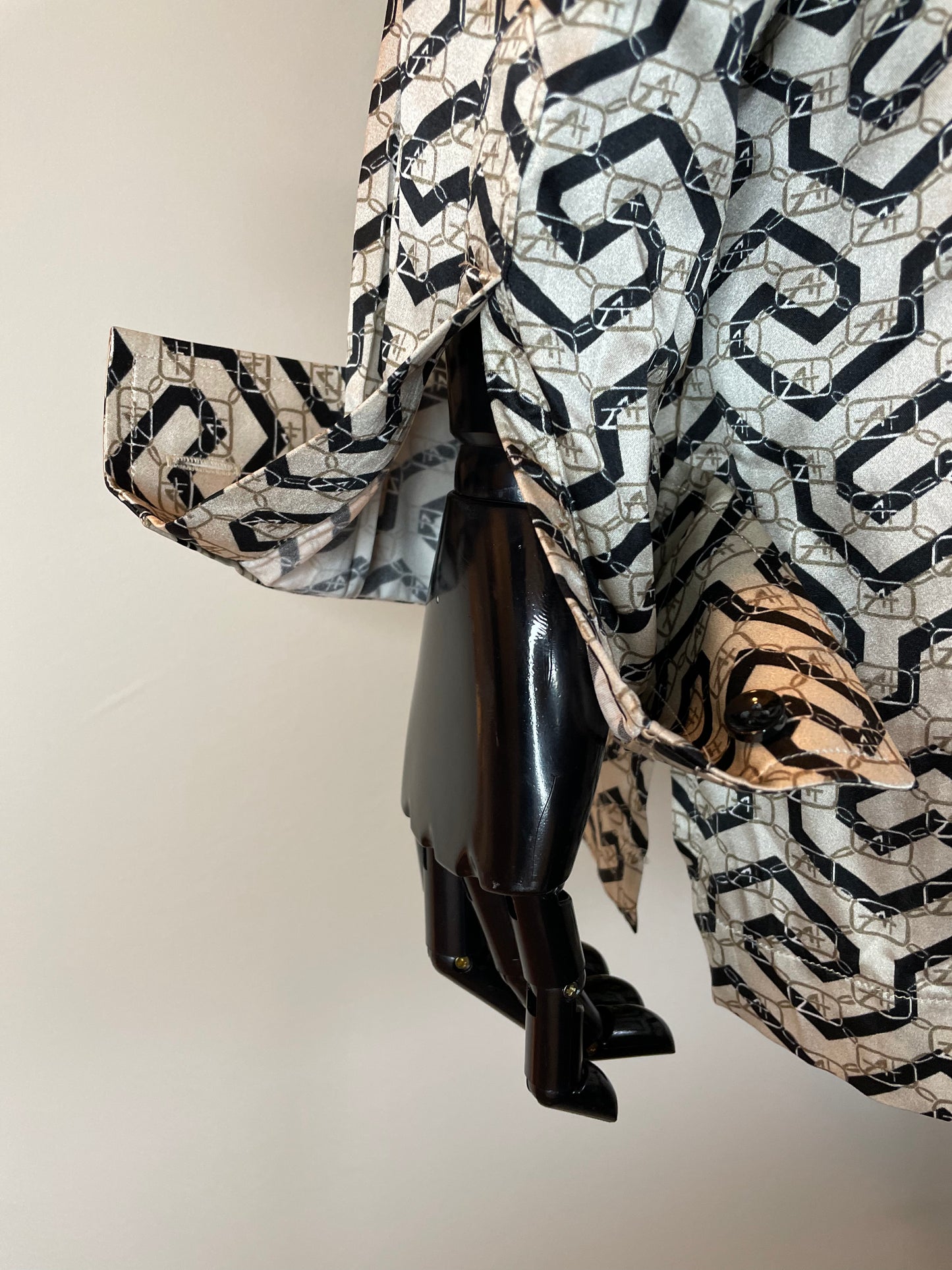 Hand Crafted Bespoke Silk Shirt.