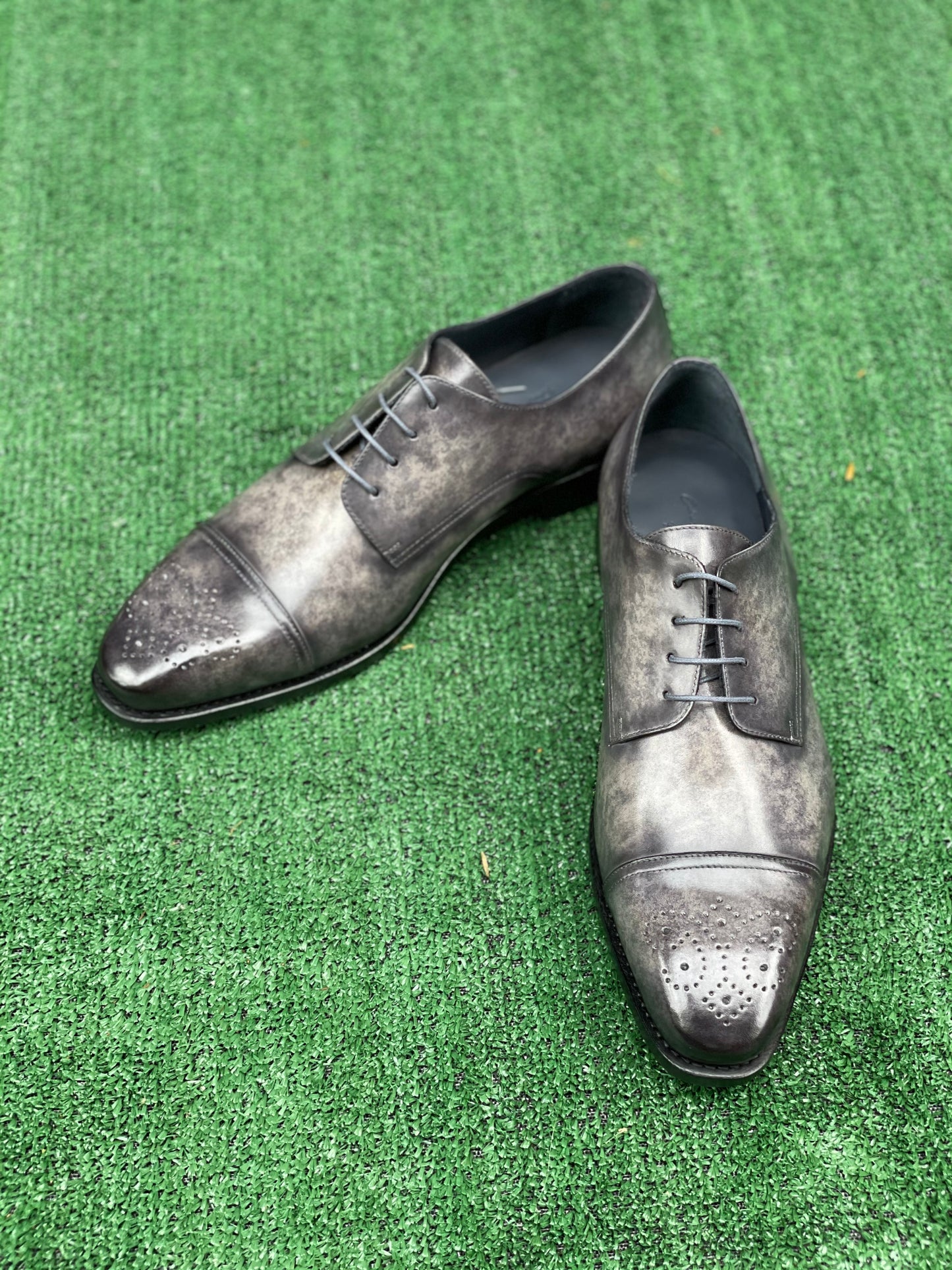 Hand Made Patina Derby