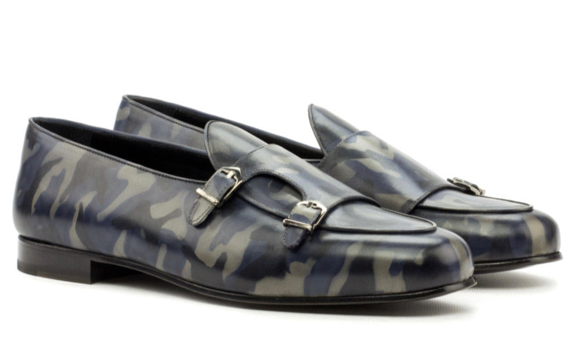 Monk Slipper Handmade Patina.